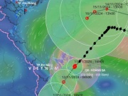 Tin tức trong ngày - Bão số 7 đổ bộ các tỉnh từ Quảng Ngãi đến Phú Yên trong đêm 11-11