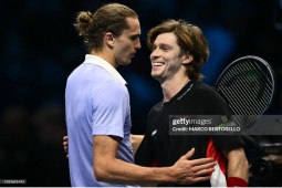 Thể thao - Video tennis Zverev - Rubev: Định đoạt sau 73 phút (ATP Finals)