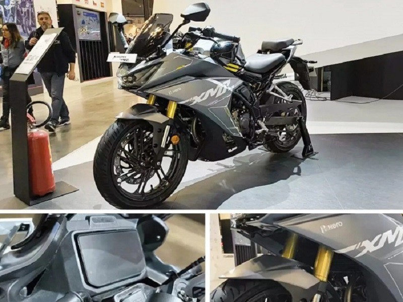 Karizma XMR 210 phiên bản cập nhật tại triển lãm EICMA 2024.