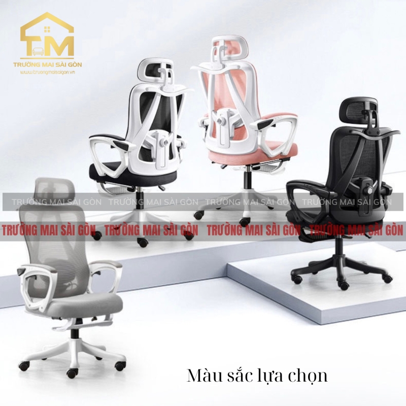 50+ mẫu ghế xoay văn phòng công thái học chính hãng giá rẻ tại TP.HCM - 5