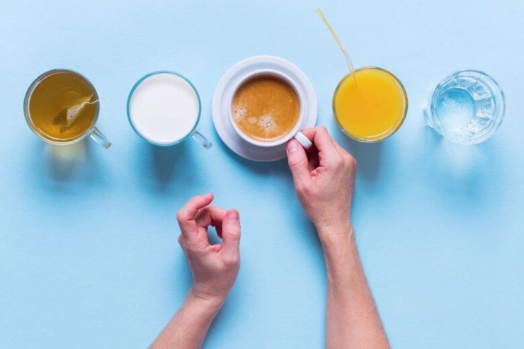 Chế độ 5+3 là kết hợp 5 loại loại nước uống cùng 3 thói quen lành mạnh. 