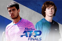 Trực tiếp tennis Alcaraz - Rublev: Điểm mini-break quyết định (ATP Finals) (Kết thúc)