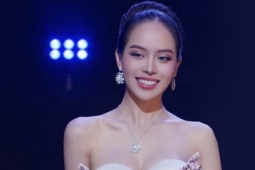 Thời trang - Chiếc đầm đăng quang Miss International 'sóng gió' của Thanh Thủy