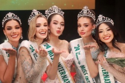 Nhan sắc bốn á hậu Miss International 2024