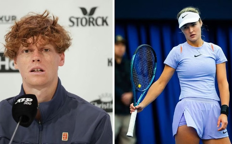 Sinner est féroce sur le court de tennis mais « ambigu » en amour, sa petite amie l'a désabonné
