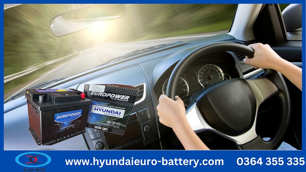 Ắc quy Hyundai Euro Power Calcium Premium Battery – đẳng cấp vượt trội cho hiệu suất tối ưu - 3