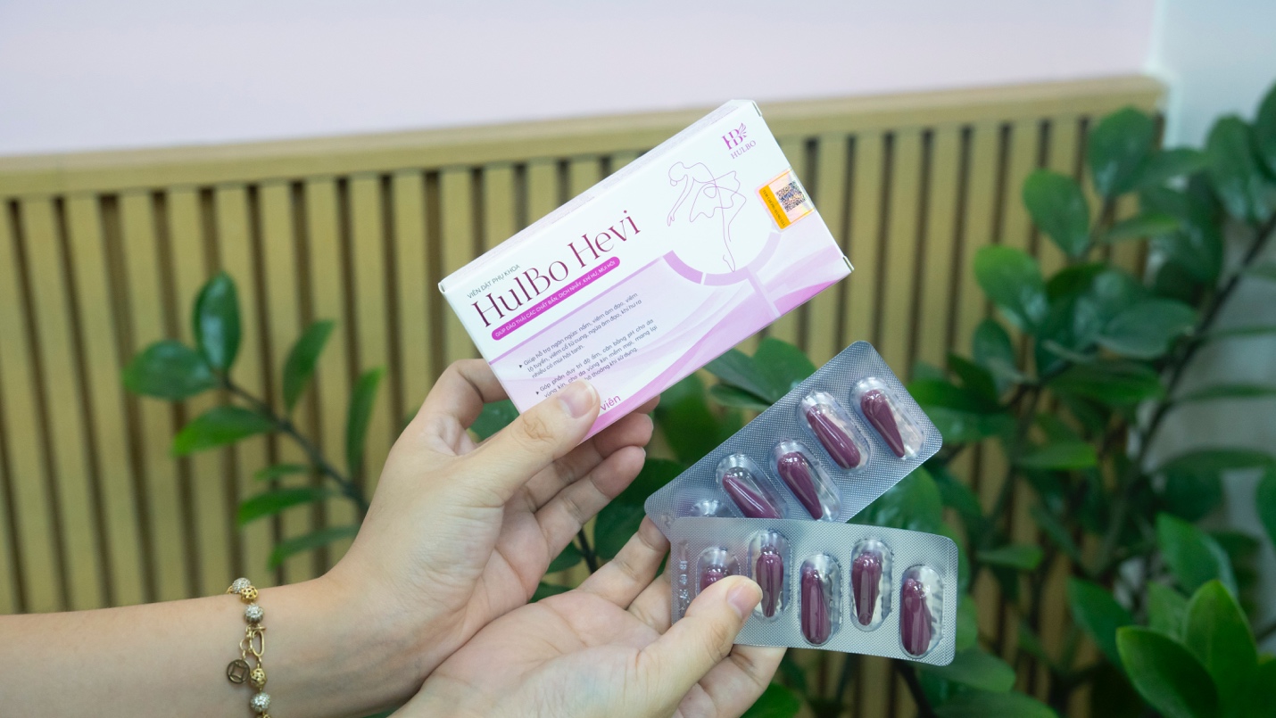 Viên đặt Hulbo Hevi giải pháp hỗ trợ ngăn ngừa viêm nhiêm phụ khoa hiệu quả và an toàn.