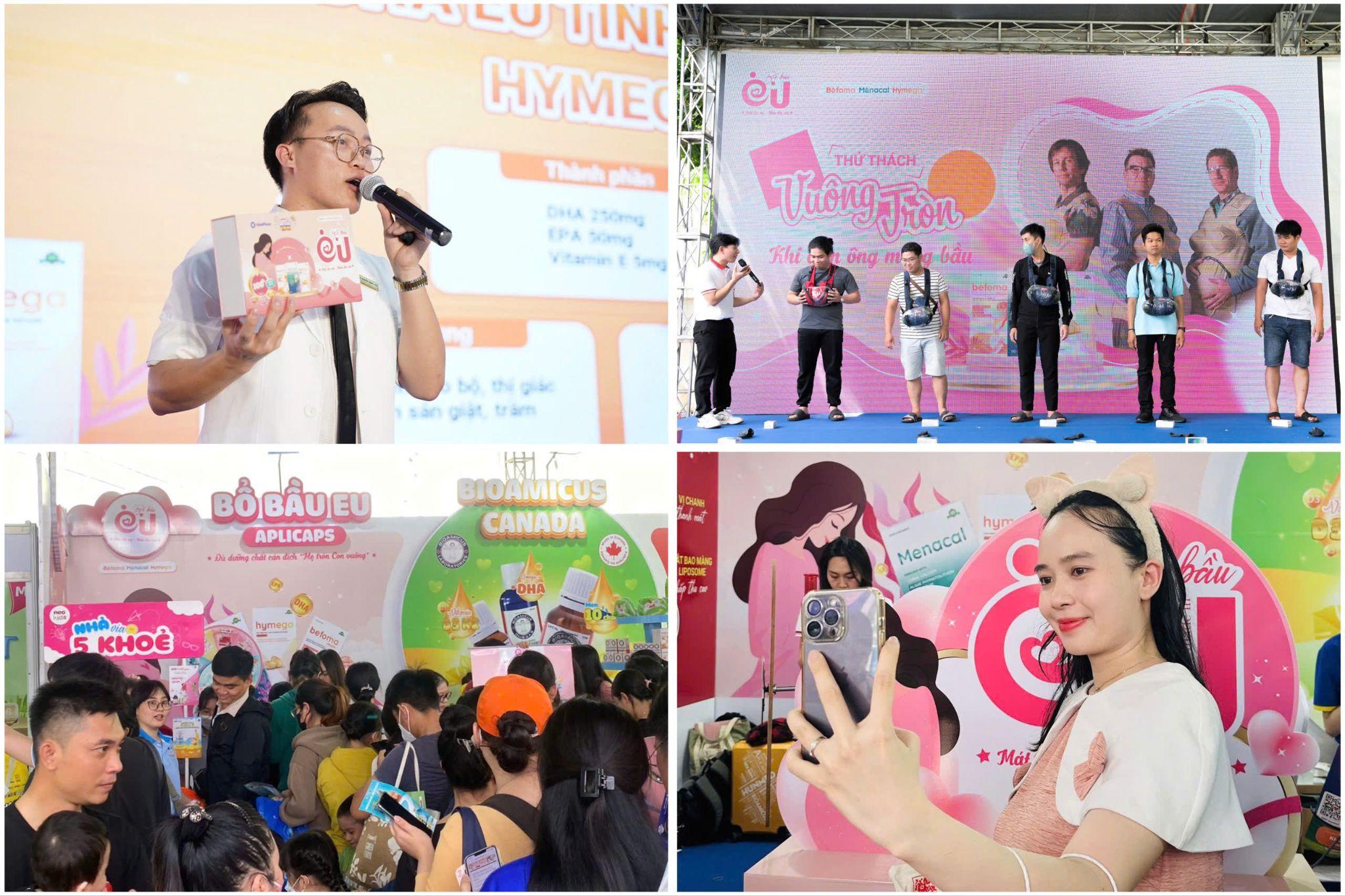 Chuỗi hoạt động thú vị của bổ bầu EU Aplicaps thu hút hàng ngàn mẹ bầu tham gia trải nghiệm