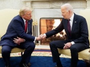 Thế giới - Tổng thống Biden nói &quot;chào mừng trở về&quot; khi tiếp ông Trump tại Nhà Trắng