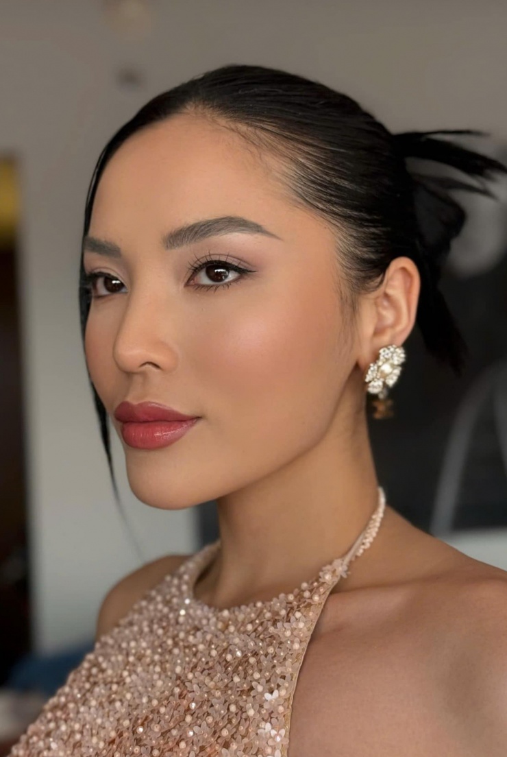 Kỳ Duyên gây tranh cãi khi khoe video tập hô tên bán kết Miss Universe - 6