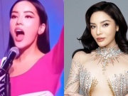 Thời trang - Kỳ Duyên gây tranh cãi khi khoe video tập hô tên bán kết Miss Universe