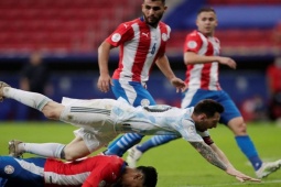 Trực tiếp bóng đá Paraguay - Argentina: Castellanos tiếp tục bỏ lỡ (Vòng loại World Cup) (Hết giờ)