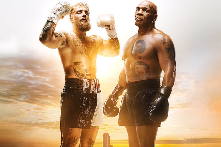 Tyson (right) often cries before a fight, but not because of fear.