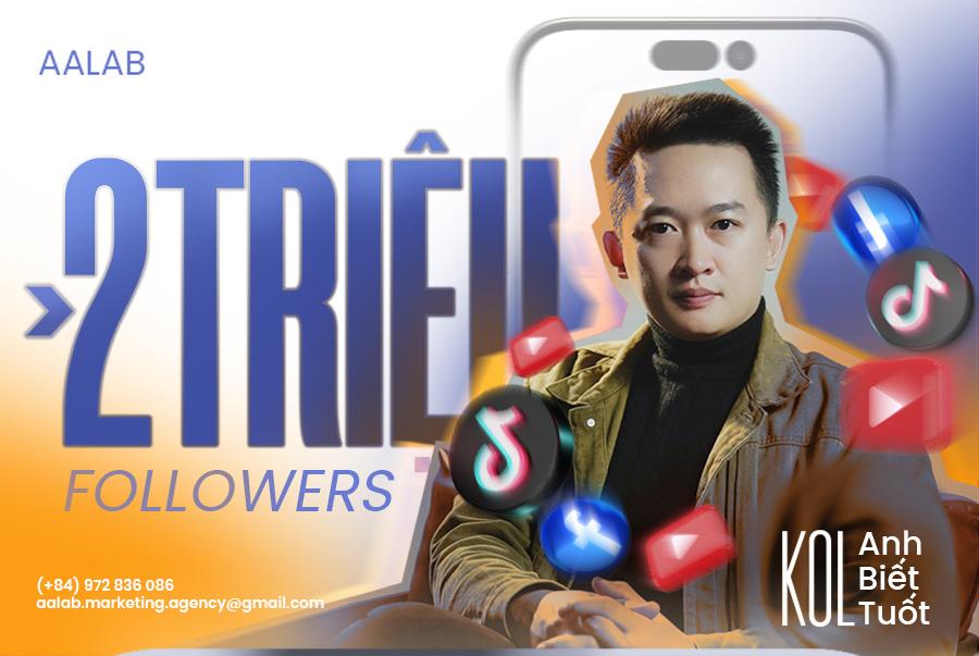 KOL Anh Biết Tuốt với hơn 2 triệu người theo dõi trên các nền trực tuyến