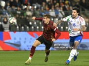 Video bóng đá Bỉ - Italia: Đòn đau phút 11, tiếc nuối cột dọc (Nations League)