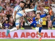 Video bóng đá Paraguay - Argentina: Chiến thắng lịch sử, dớp 8 năm chấm dứt (Vòng loại World Cup)