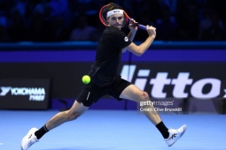 Thể thao - Video tennis Zverev - Fritz: Căng thẳng 3 set, tie-break định đoạt (ATP Finals)