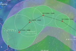 Tin tức trong ngày - Siêu bão Man-yi giật trên cấp 17 bao giờ vào Biển Đông?