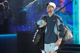 Video tennis Sinner - Ruud: Đẳng cấp quá vượt trội (ATP Finals)