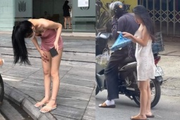Thời trang - Mặc váy ra đường nhận hàng shipper, cô gái khiến nhiều người ái ngại giùm vì mặc đồ quá mỏng manh