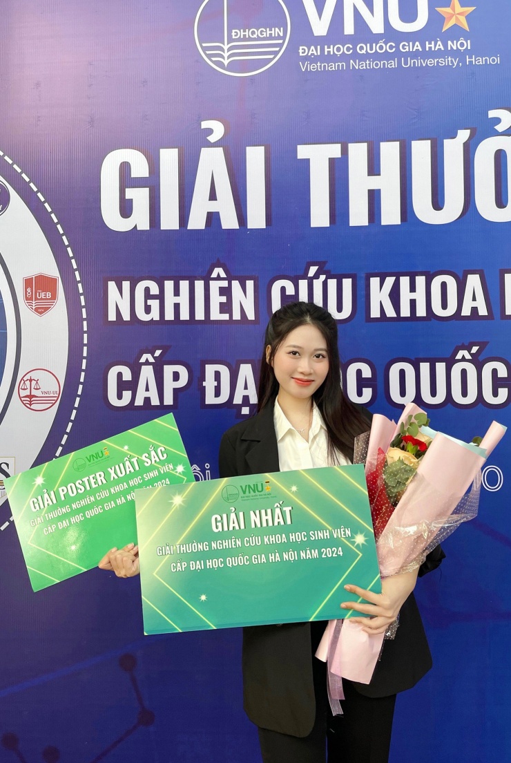 Một trong những mục tiêu lớn của Lê Huyền Trang là trở thành giảng viên đại học.