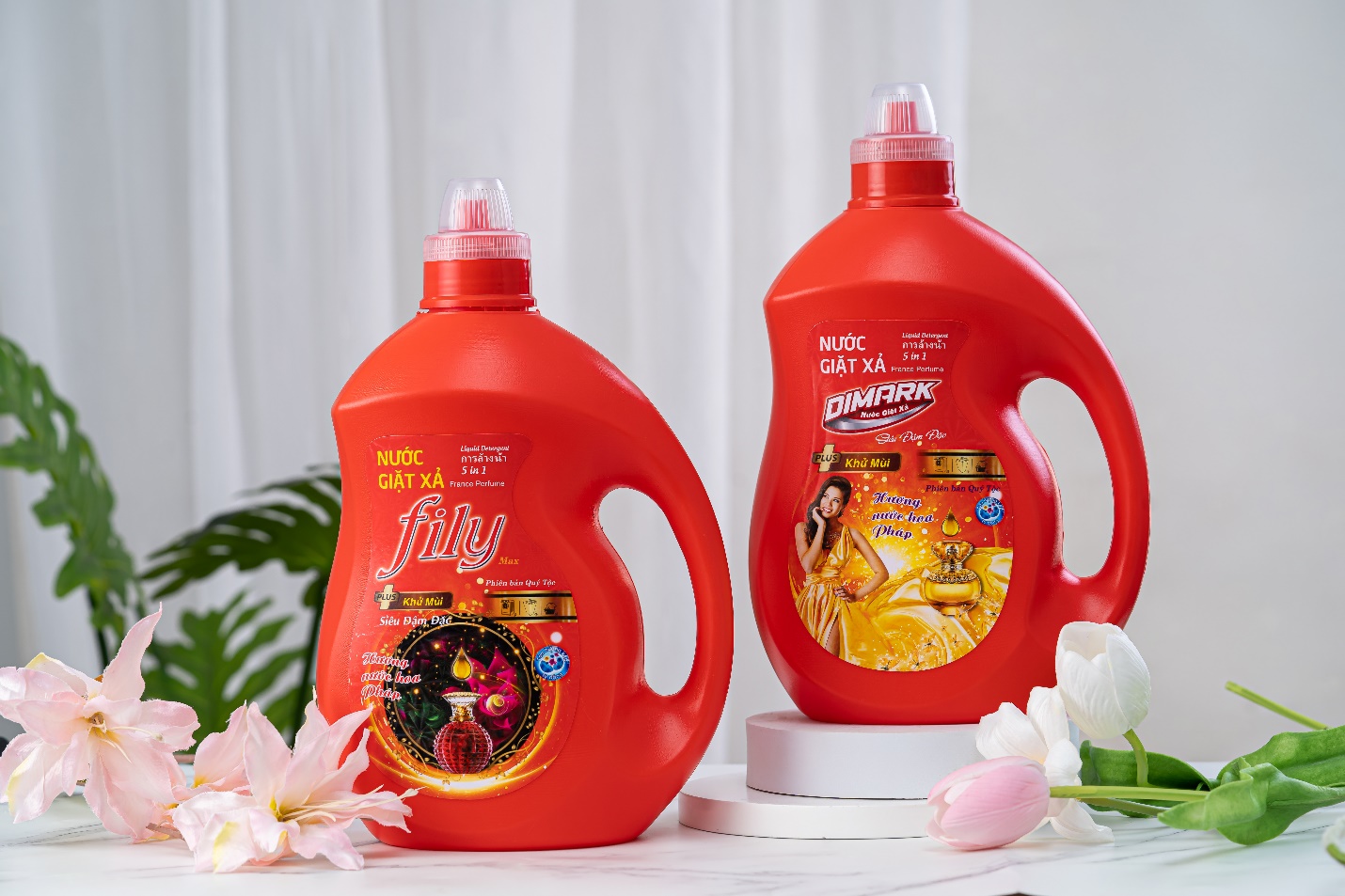 Nước giặt xả Fily và Dimark được người tiêu dùng tin dùng hiện nay
