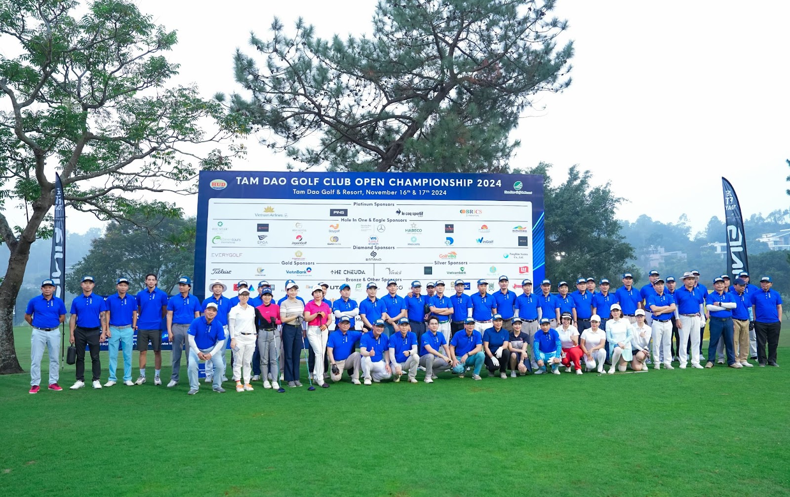 Koja Mart vinh dự là nhà tài trợ kim cương của giải đấu Tam Dao Golf Club Open Championship 2024