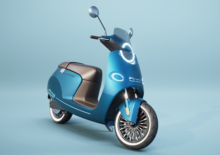 Platum E-Moped 500.