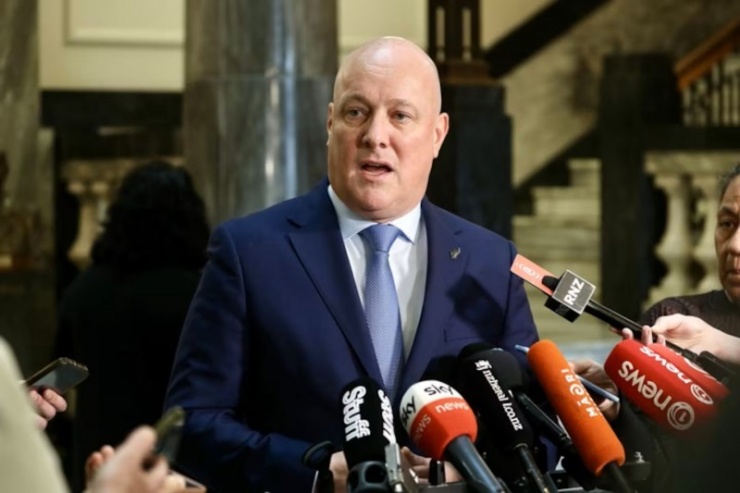 Thủ tướng New Zealand Christopher Luxon cho biết ông và đảng Quốc gia do ông lãnh đạo không ủng hộ việc thông qua dự luật. Ảnh: NZ Herald.