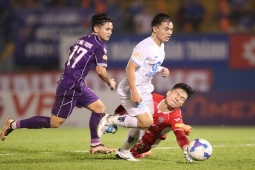 Video bóng đá Bình Dương - Nam Định: Hat-trick đỉnh cao, Văn Toàn đá hỏng 11m (V-League)