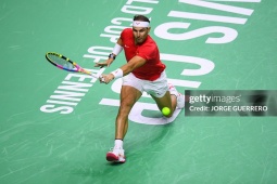 Video tennis Nadal - Zandschulp:  " Vua đất nện "  nỗ lực (Davis Cup)