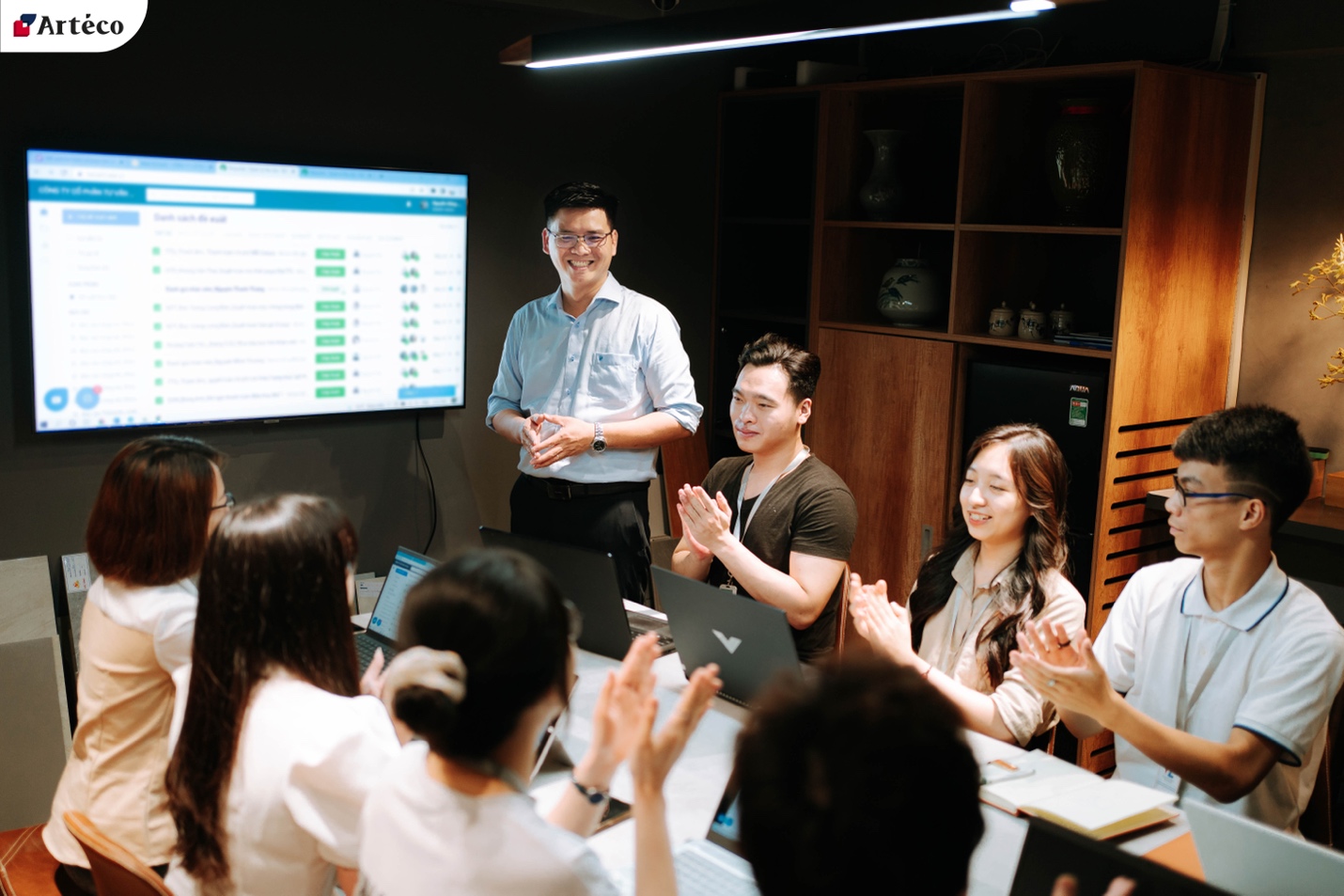 Chủ tịch Hội đồng quản trị Nguyễn Đăng Hanh tổ chức đào tạo cho nhân sự Arteco