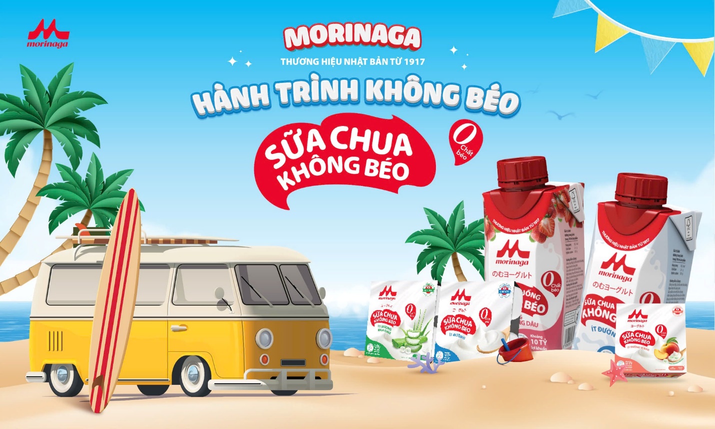 Hành trình 0 béo cùng Morinaga