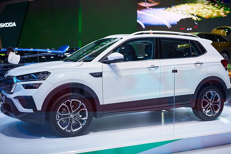 Mẫu xe Skoda Kushaq 