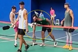 Thể thao - Cú sốc pickleball, lan truyền video tay vợt hạ knock-out đối thủ