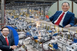 Tỷ phú Phạm Nhật Vượng cùng 2 con trai góp vốn lập công ty robot