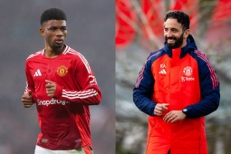 HLV Amorim chê dàn sao MU, Amad sáng cửa chiếm chỗ Rashford & Garnacho