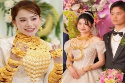 Loạt đám cưới ngập vàng khiến dân tình ‘choáng ngợp’ năm 2024