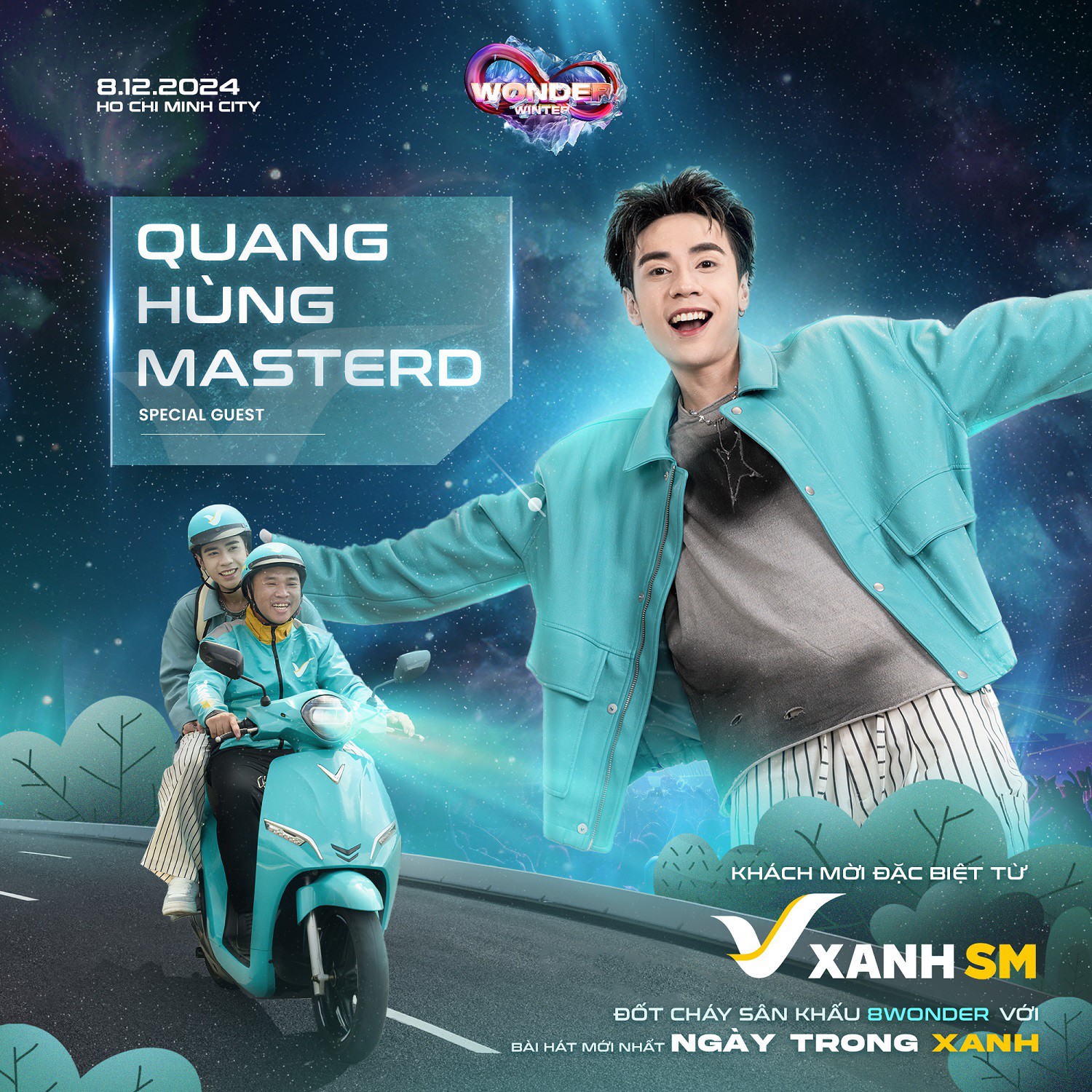 8WONDER Winter 2024 bổ sung “anh tài” Binz và “anh trai” Quang Hùng MasterD vào dàn lineup - 1