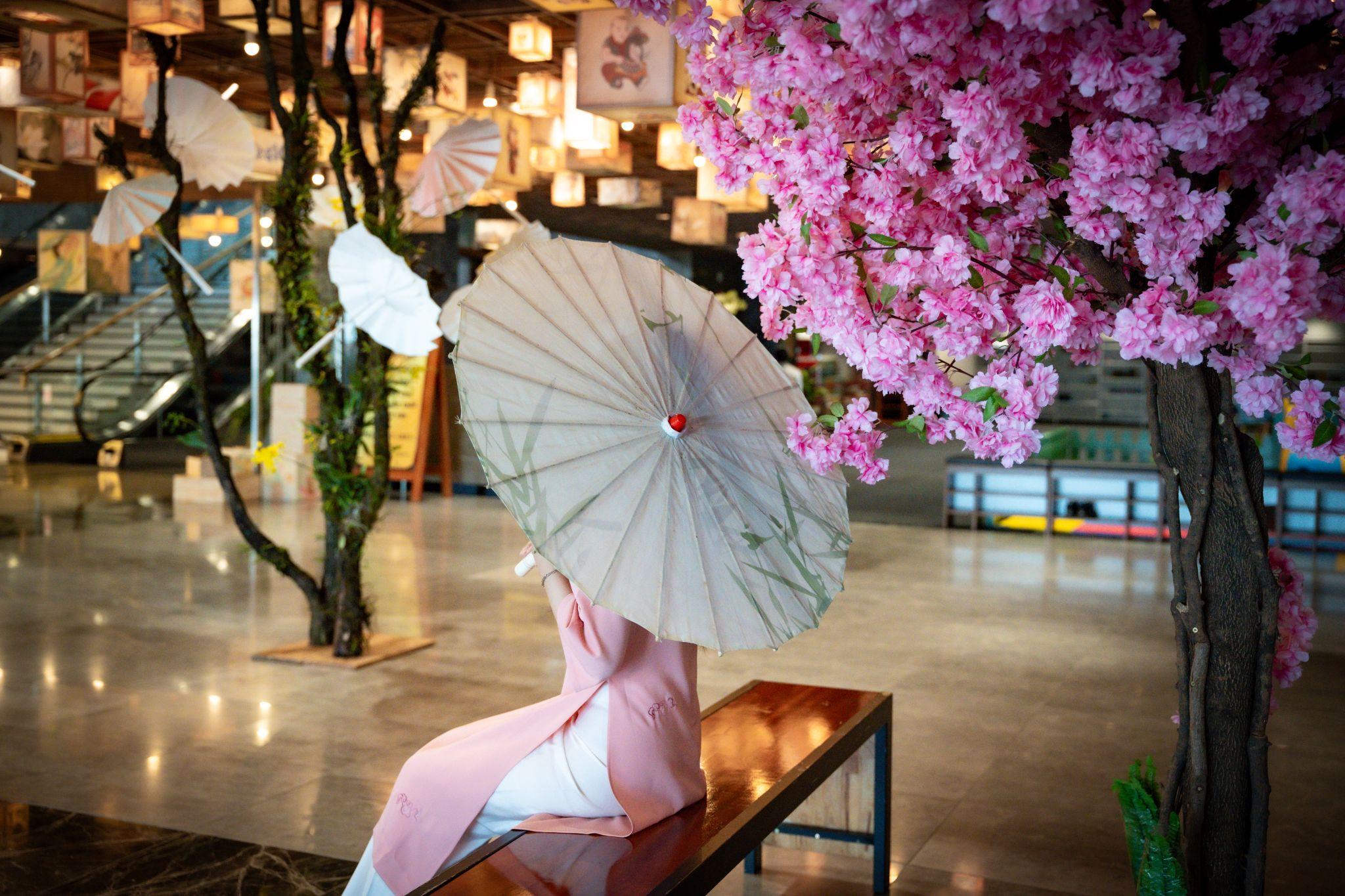 Không gian tuần Văn hoá Việt - Nhật trên đỉnh núi Bà Đen. Ảnh: Sun World Ba Den Mountain