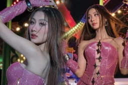 Thời trang - Rũ bỏ hình tượng Hoa hậu, Quế Anh thay đổi phong cách sành điệu như idol Hàn Quốc