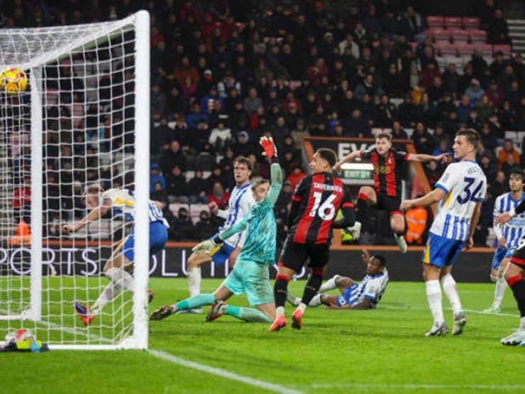 Video bóng đá Bournemouth - Brighton: Rượt đuổi nghẹt thở tới phút 90+8 (Ngoại hạng Anh)