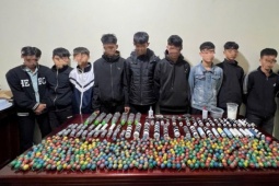 Lên mạng mua nguyên liệu, nhóm học sinh chế tạo hơn 800 quả pháo nổ