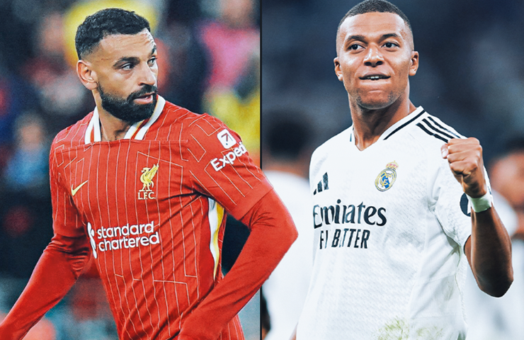 Cuộc so tài cá nhân&nbsp;đáng chờ đợi giữa Salah và Mbappe