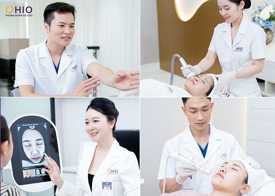 Đội ngũ bác sĩ Phòng khám da liễu OHIO với nhiều năm kinh nghiệm trong nghề