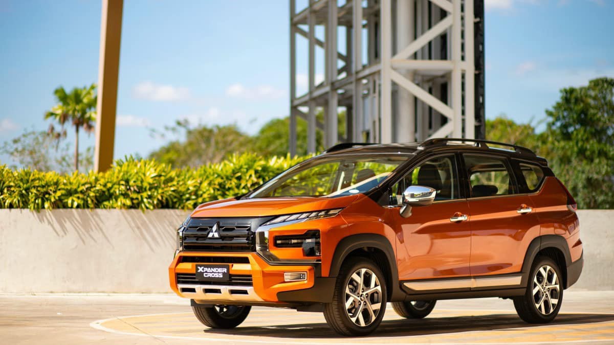 Mitsubishi Xpander Cross nổi bật với thiết kế mạnh mẽ, sang trọng.