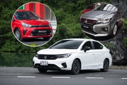 Tư vấn - Top 3 sedan giá dưới 500 triệu: Honda City, Kia Soluto hay Mitsubishi Attrage?