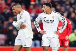 Liverpool thắng thuyết phục Real Madrid, HLV Ancelotti nói gì về Mbappe?