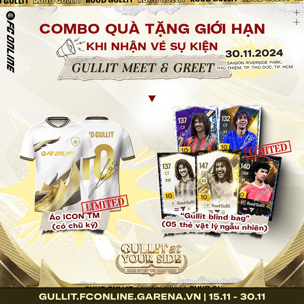 Ruud Gullit đến Việt Nam: Sự kiện đáng chờ đợi nhất tháng 11 dành cho người hâm mộ bóng đá - 2