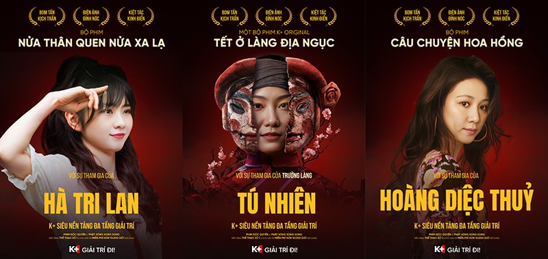 Khán giả hóa thân thành những nhân vật hot nhất, xuất hiện trên poster phim khi tham gia game biến hình cùng K+